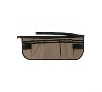 Large Tool Bag Waterproof Multi-Pocket Organizer Heavy Duty 600D Fabric Waist Pack for Contractor Maintenance Work 59x23cm