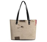 Large Tote Bag for Woman, Leather Handbag with Zipper, Slouchy Old Fashioned Mail Shoulder Bags with Sturdy Bottom for Travel, Work, Gym, Daily, Shop, Attend Parties