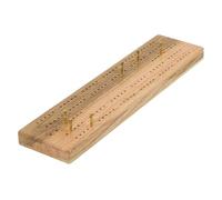 Large Traditional English Cribbage Board - Character Ash