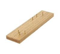 Large Traditional English Cribbage Board - Traditional Oak