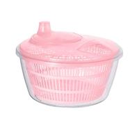 Large Transparent Bowl Easy Handle Design - Lettuce Salad Spinner, Durable Vegetable Washer Tools, Food Safe Greens Cleaner, Salads Dryer Accessory For Lettuce Vegetables & Fruits