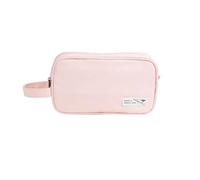 Large Travel Accessories: Hanging Portable Waterproof Travel Pouch & Toiletry Bag - Bag Organiser for Cable, Gym, Shaving, Shower - for Men, Women, Kids with Handle (Pink)
