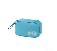 Large Travel Cable Organizer Bag with Handles Oxford(gray S)