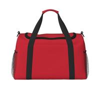 Large Travel Duffel Bag,Flag of Malta Print Men Sports Tote Gym Bag,Shoulder Weekender Handbag Overnight for Women