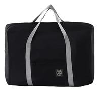 Large Travel Duffel Bag, Waterproof, Zippered Compartment, Carry-On for Airplanes, Trains, Buses, Coaches, Cars, Trucks, Boats, RVs & Campers, Black