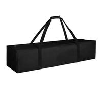 Large Travel Duffle Bag, 29L Extra Sports Duffel Luggage Equipment Storage Bag, Lightweight Long Foldable Holdall Bag with Upgrade Zipper, Durable & Water Resistant, Black, 89x18x18 cm