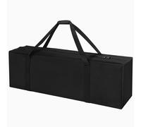 Large Travel Duffle Bag, 97L Extra Sports Duffel Luggage Equipment Storage Bag, Lightweight Long Foldable Holdall Bag with Upgrade Zipper, Durable & Water Resistant, Black (104x26x36 cm)