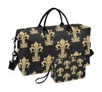 Large Travel Duffle Bag,Mtexnzm4nje0quxvrlzivmzybkze Weekender Travel Bag for Women Men Luggage Bag with Trolley Sleeve,Airplane Travel Essentials for Flying