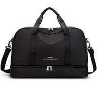 Large Travel Golf Holdall Bag 35L Golf Duffel Bag with Golf Shoe Compartment Durable Waterproof