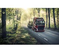 Large Truck In The Forest Road - Jigsaw Puzzles For Adults 1000-Piece Diy Puzzle Kids Wooden Toys