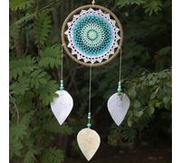 Large Turquoise Dream Catcher - Handmade Bali Spirit Spiritually Blessed
