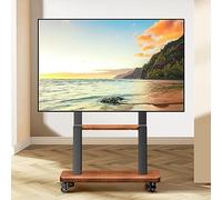 Large TV Stand for 32-65 inch TVs Stylish 2-Shelf TV Cart for Bedroom Office Conference Room Business Lounge - Modern Floor TV Furniture (Style-2)