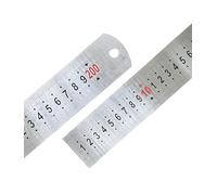 Large TWO Meters Rigid Stainless Steel Ruler 2M Metal 79" inches Measure Rule 200CM 2000MM Craft Cutting with Inch/Metric