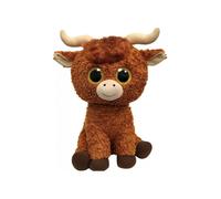(Large) TY Angus Scottish Highland Cow Plush Soft Toy - Beanie Boo