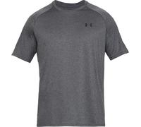 Large Under Armour Mens Tech 2.0 Short Sleeve T-Shirt Black Gym Running Active