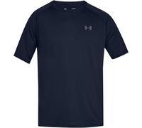 Large Under Armour Mens Tech 2.0 Short Sleeve T-Shirt Black Gym Running Active