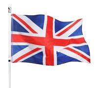 Large Union Jack Flag 5ft x 3ft - 12 Pack I Love Fancy Dress Multi One Size