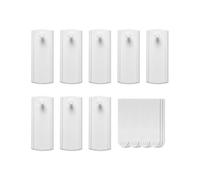 Large Universal Frame Hanger, 8 Picture Hangers, 12 Large Removable Adhesive Strips, Damage Free Picture Hanging Hooks Heavy Duty, No Nails Picture Hooks