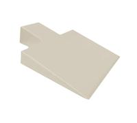 Large Upholstered Exercise Wedge for Pilates, 31.50x23.62inch Sponge Workout Pad for Strength and Stability Training, Home Gym Equipment
