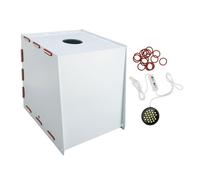 Large UV Resin Curing Light Box, UV Curing Station for 3D Printer Models, Fast - Curing with Reflective Interior, Includes UV Lamp and Mounting Plates for Resin Prints