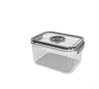 Large Vacuum Food Box 3500ml for Sourdough Storage | Robust PC material, microwave safe -20C to 120C, components, for durable white finish