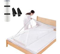 Large Vacuum Storage Bags - Mattress Vacuum Bag for Compression of Mattresses, Duvets & Clothes, Waterproof with Zipper, Reusable - Vacuum Seal Bags for Moving (240x120cm)