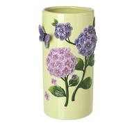 Large Vase, Decorative Ceramic Butterfly Hydrangea Flower Vase, Glazed Stem Flower Planter, Table Centrepiece, Birthday Present, Housewarming Gift