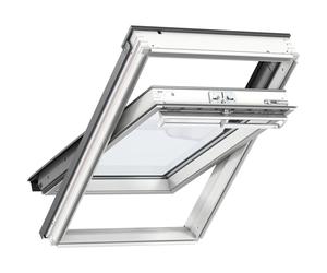 Large Velux Roof Window - White - Centre Pivot - GGL 2070 UK08 - 134 x 140 cm