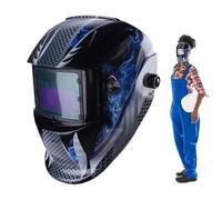Large View Welding Caps, Welding Hat with Automatic Darkening, Welding Mask with Large Viewing Screen, Automatic Darkening Electric Welding Mask Hats for Arc Welding