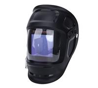 Large Viewing Welding Helmet, Welding Helmet Auto Darkening with Adjustable Headband, Supports Battery and Solar Power Supply, Welding Hood for TIG MIG Arc Weld Grinding Welder