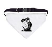 Large 'Vintage Couple in Love' Dog/Cat/Pet Bandana (PD00062736)