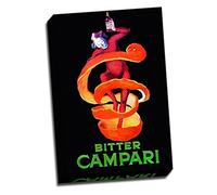 Large Vintage Retro Canvas Print Art Alcohol Advertisments Bitter Campari 1921 12x18 Inches