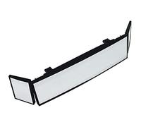 Large Vision Wide Angle Car SUV Truck Van Pickup Interior Rear View Rearview Mirrors Auxiliary Angle Setting Panoramic Wide Angle Mirror (15"/38cm)