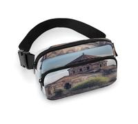 Large Waist Packs with Adjustable Strap,Armenian Church Crossbody Fanny Pack Casual Bag for Travel Sports Running Hiking