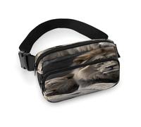 Large Waist Packs with Adjustable Strap,Male and Female Lions Crossbody Fanny Pack Casual Bag for Travel Sports Running Hiking