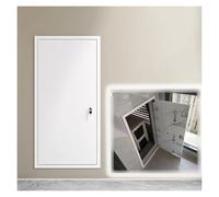 Large Wall Access Panel, Air Conditioning Invisible Inspection Hatch, Metal Plumbing Service Door, Hydrant Hidden Attic Door for Home Office Hotel Shop Factory(White,18x22in/450x550mm)