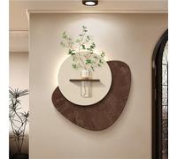 Large Wall Art Decor for Living Room Sandstone Painting, Foyer Decorative Painting, Wall Sconce Light with Warm LED Light, Abstract Decor