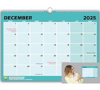 Large Wall Calendar Planner 2026 in Elegant Style by planners4winners UK | Wall Calendar/Family Planner (Dec 25 to Dec 26: 13 months) | LARGE SIZE - A3 (42x30 cm)