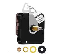 Large Wall Clock 12888 Movement Replacement, "I" Axis Shaft High Torque Clock Parts, Quartz Clock Mechanism Battery Operated, Giant Wall Clock Motor Repair DIY(DW-12888-I, No Hands)