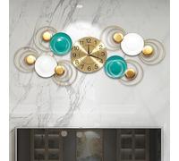 Large wall clocks for the living room Battery -operated silent horizontal