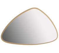Large Wall Mirror, Geometric Design Medium Mirror, Versatile Lounge Mirror, Contemporary Hallway Mirror Premier Housewares Gold One Size