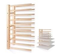 Large Wall-Mounted Art Storage Rack - Art Canvas Storage and Art Drying Rack for Artwork, Canvases, Posters, and Panels - Space-Saving Art Storage Organizer for Art Studios, Classrooms, and Galleries