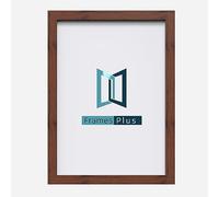 Large Wall Picture Frames 45 x 60cm Frame Landscape & Portrait Panoramic Frame For Wall Posters Photos Canvas Paintings Art Gallery, Dark Teak