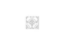 Large Wall Stencil 40cm-70cm Reusable for Walls Floors Niches Vintage Retro Flourish Design(M 40cmX40cm - A)