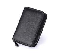 Large Wallets for Women Extra Capacity,Credit Card Holder with 20 Card Slots Zip Leather Card Case for Name ID Card Holder Book Business Card Book(Black/Rose/Pink)