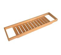 Large Walnut Bathtub Caddy Tray - Versatile Spa Shelf & Slatted Bath Board - Premium Wooden Bath Accessories Gift for Women (70x14.5cm/28x6inch)