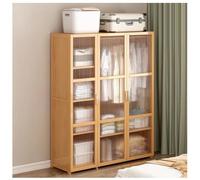 Large Wardrobe Cabinet with Storage Shelf and 2/3/5 Door, Engineered Wood