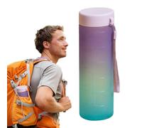 Large Water Bottle, Leakproof, , Clear Sports Bottle for Gym, 600 ml Leakage Qualities with Large Capacity for Sports, Heat Resistant Water Bottle with Threads, Sealed Water Jugs