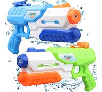 Large Water Guns Toy Set 2 Pack For Kids Adults, Cool Water Pistol Squirt For Beach Outdoor Swimimng Pool, 1200 CC Water Blaster For Boy Girl Pool Party Favors Supplies