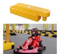 Large water-injection go-kart track barriers, durable plastic fences